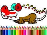 Bts Crocodile Coloring Pages