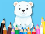 Coloring eBook: Polar Bear