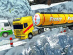 Extreme Oil Tanker Truck Driving in Winter