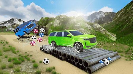 US Luxury 4×4 SUV Offroad Driving Simulator